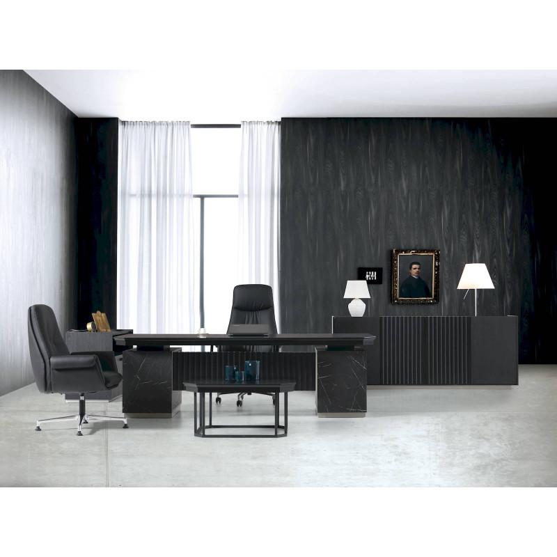 BLACK OFİS MAKAM MASA TAKIMI