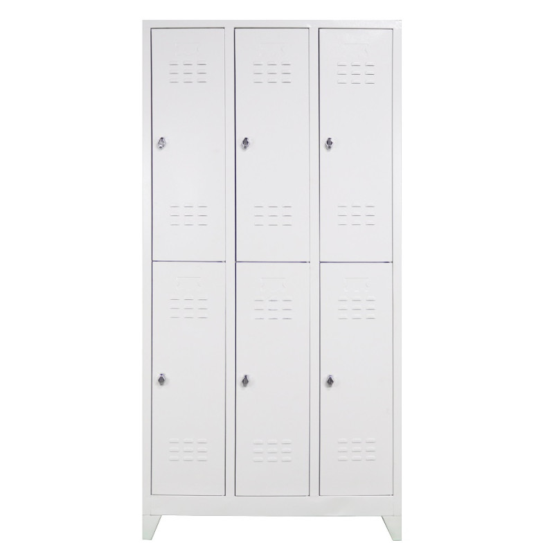 EKONOMİK ALTILI ÇELİK PERSONEL SOYUNMA DOLABI