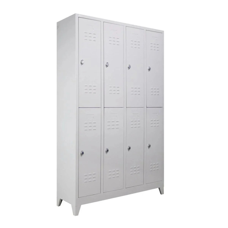 SEKİZLİ ÇELİK PERSONEL SOYUNMA DOLABI